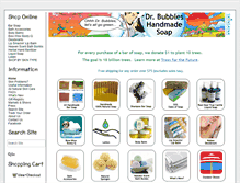 Tablet Screenshot of drbubbles.com